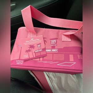 Trader Joe’s Mini Insulated Bag- new PINK